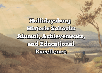 Hollidaysburg’s Historic Schools: Alumni, Achievements, and Educational Excellence